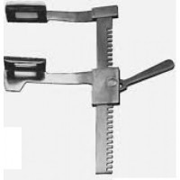 Р-4 Ранорасширитель реечный для грудной полости с расходом зеркал от 0 до 195 мм.