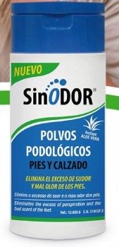 Присыпка для стопы с алоэ вера Sinodor polvos podologicos 80g