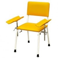 Стілець медичний з двома підлокітниками