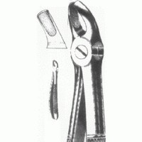 Щ-180 Щипцы для удаления молочных моляров верхней челюсти № 39.