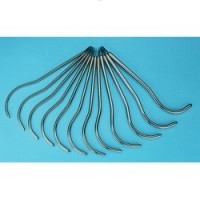 Уретральные бужи набор. изогнут (12 шт  16 по 27 длина 28 см.) НАБОР