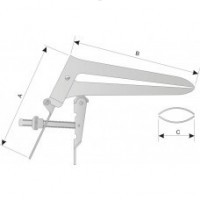АГ 9-19 Зеркало влагалищное двухстворчатое по Куско № 3.